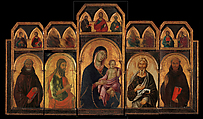 Saint John the Evangelist, Segna di Buonaventura (Italian, active Siena by 1298–died 1326/31), Tempera on wood, gold ground